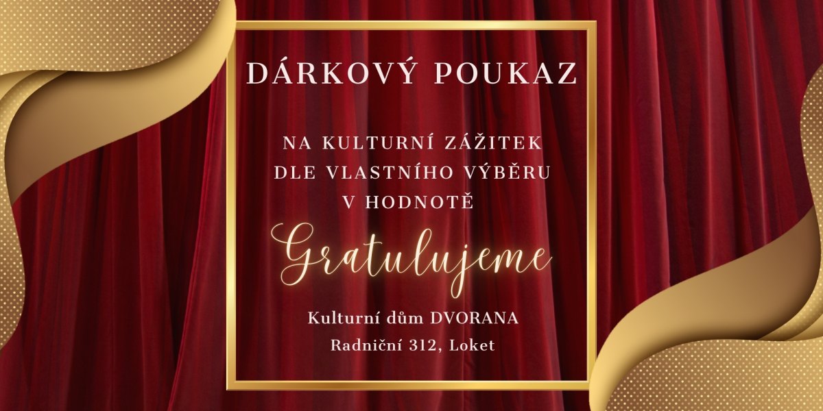 Darujte kulturní zážitek!