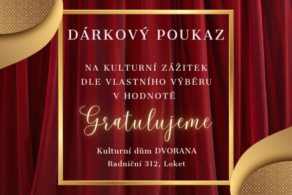 Darujte kulturní zážitek!