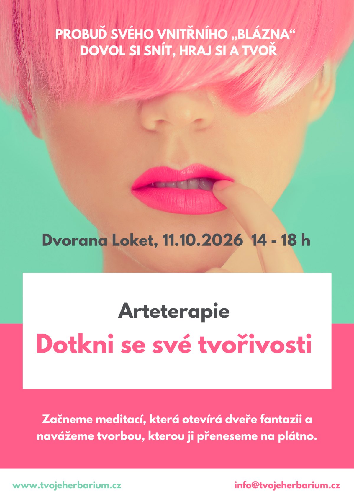 Arteterapie - Dotkni se své tvořivosti