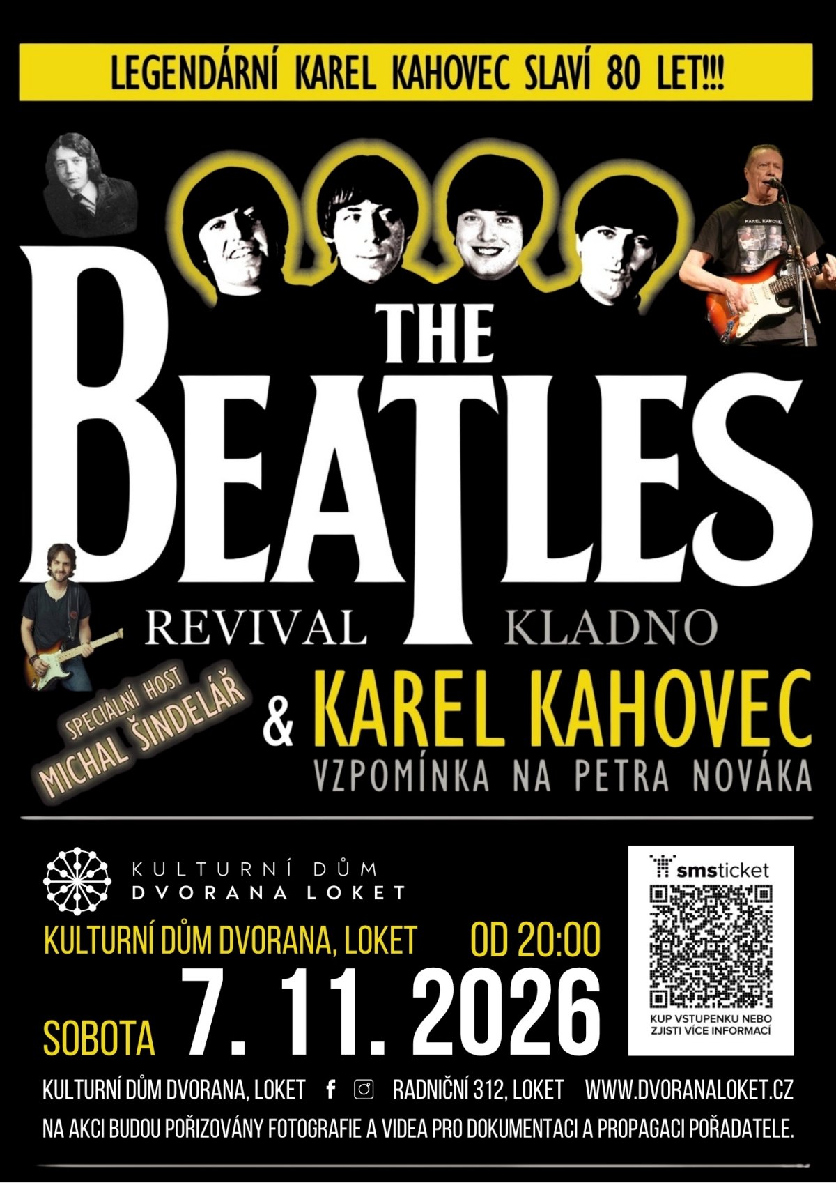 Karel Kahovec + Beatles Revival + Michal Šindelář