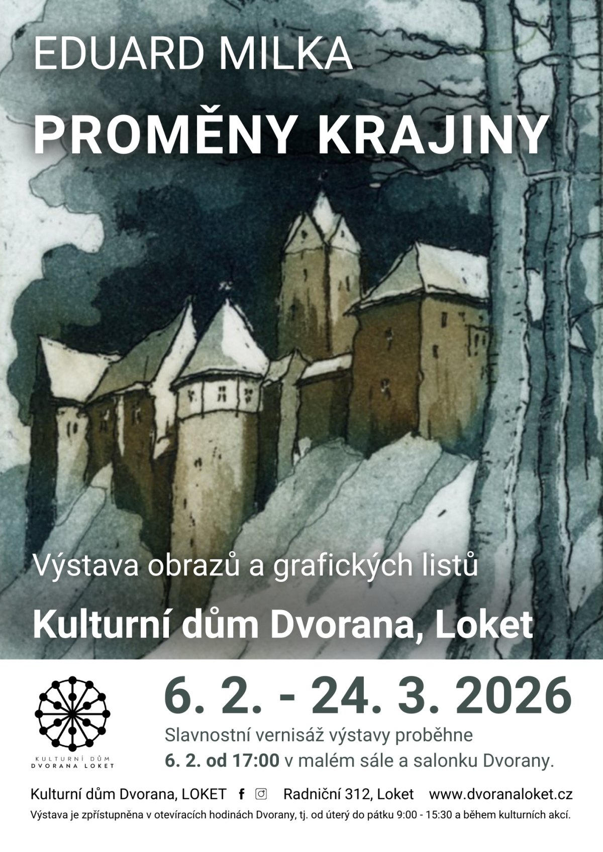 Výstava "Proměny krajiny" - Eduard Milka