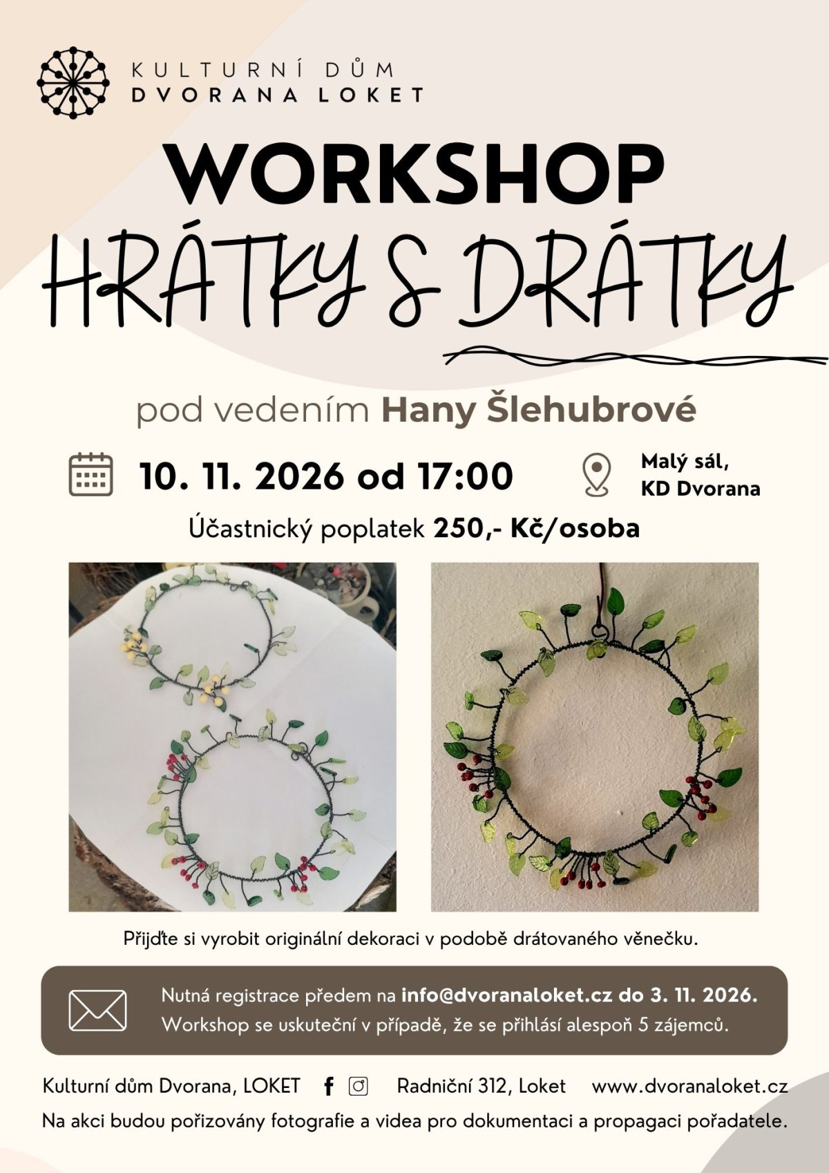 Workshop - Hrátky s drátky